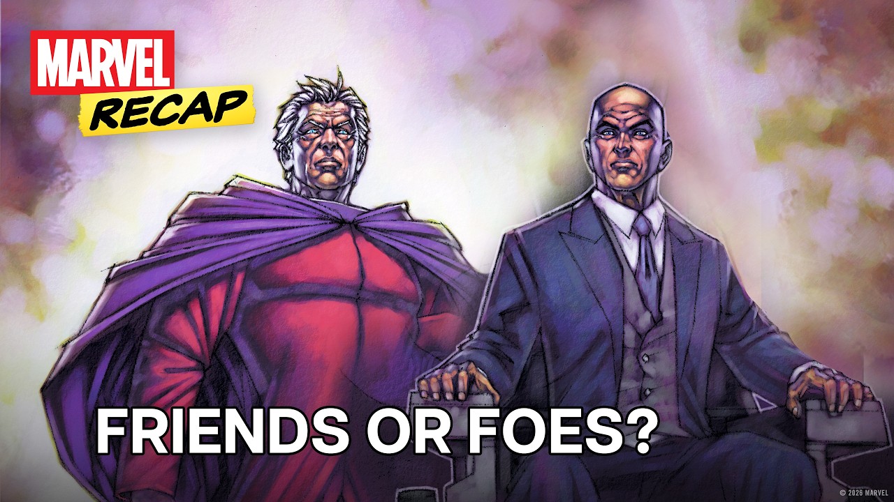 Professor X and Magneto’s Friendship and Rivalry | Marvel Recap