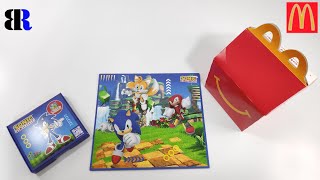 Sonic the Hedgehog | McDonalds Happy Meal Toy Collection 2024 | SONIC MOSAIC POSTER