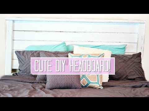 DIY How-to Make a Headboard - Easy Build Video! Video