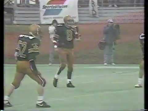 1987 IHSA 1A State Football Championship Bloomington Central Catholic  vs  Hardin Calhoun