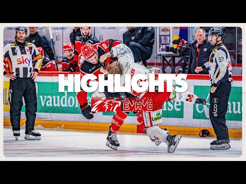 Lausanne HC vs. EHC Biel-Bienne 3:4 - Game Highlights
