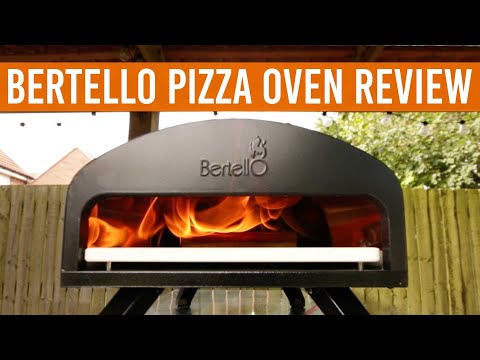 Bertello Pizza Oven Review - Pizza Cook using Gas & Wood Fire