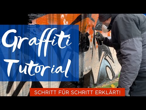 Schritt für Schritt zum fertigen Graffiti-Piece - Graffiti Tutorial für Anfänger