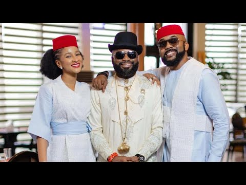 Banky W, Adesua Etomi and Waje Dancing into Mercy Chinwo Traditional Wedding. #mercychinwo