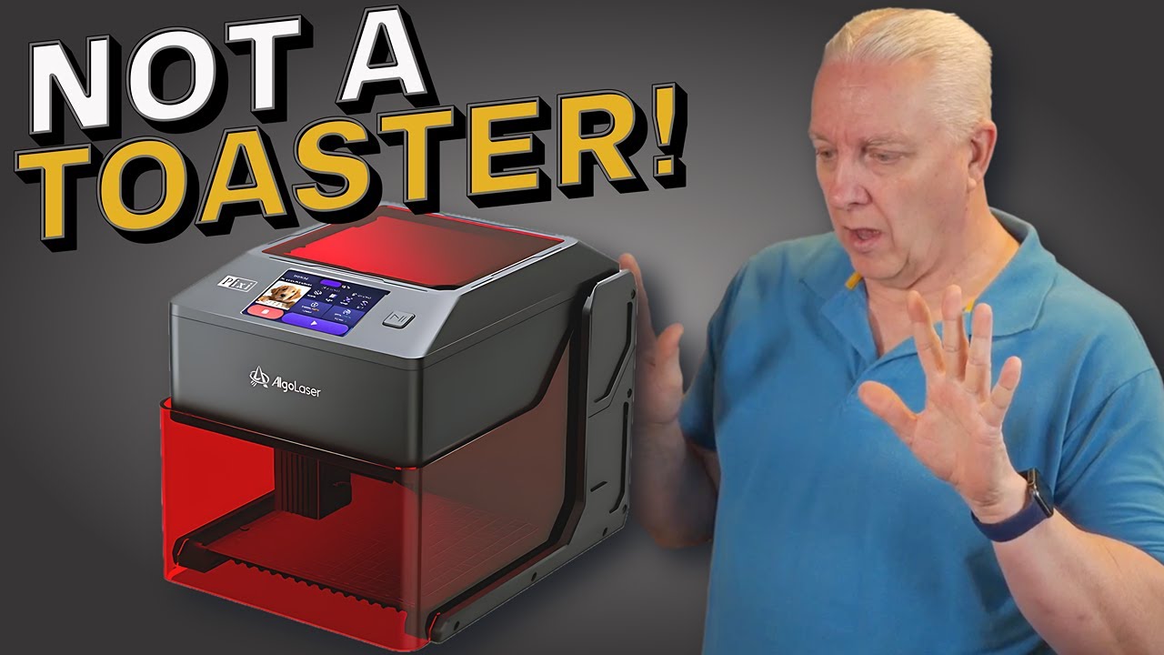 Laser Engraving BEAST in a Toaster’s Body?! | AlgoLaser Pixi Review