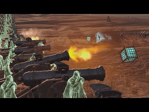 THE GREAT UNDEAD CANNONS - Total War: WARHAMMER
