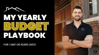 Yearly Budget Playbook - What I Use to Scale Past 5,000 Units