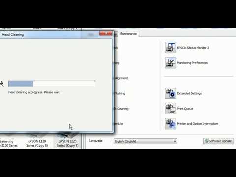 How To Head Cleaning Epson L220 How To Head Cleaning Epson L220