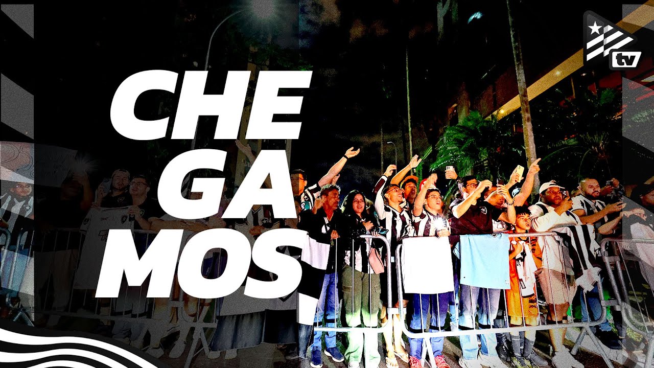 VÍDEO: Botafogo desembarca em Brasília e é recebido pela torcida