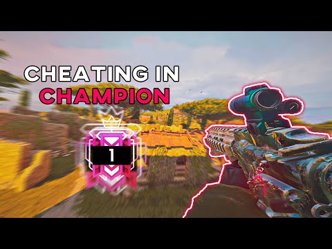Cheating in CHAMPION (Cheat accusations response/explanation) Ranked Highlights - Rainbow Six Siege