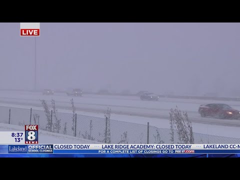 Blustery conditions in Northeast Ohio