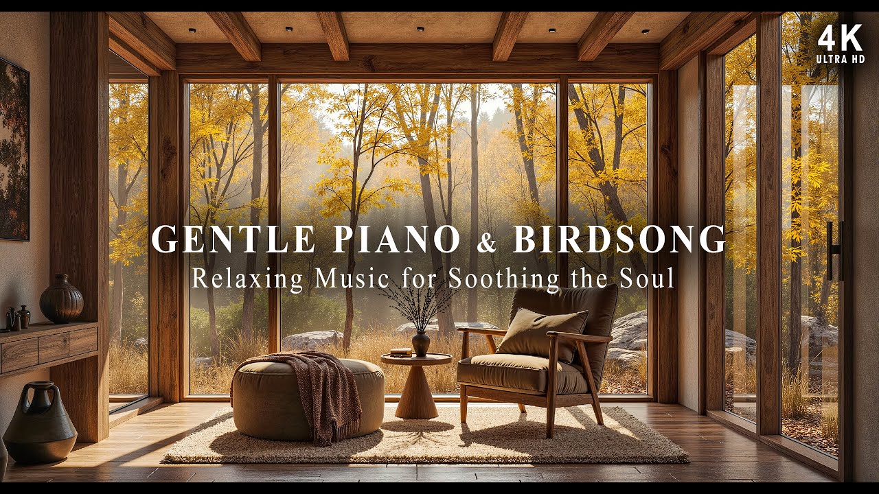 Autumn Symphony-Relaxing Music Piano and Nature’s Melodies