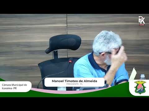 9ª Sessão Extraordinária da Câmara Municipal de Icaraíma - PR