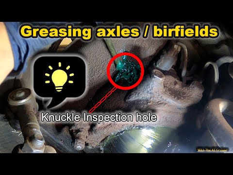 ℹ️How to grease your birfield knuckles (80 Series Land Cruiser)