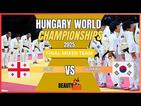 🏆 Final Mixed Team GEORGIA vs SOUTH KOREA World Championships 2025 Hungary 🏆