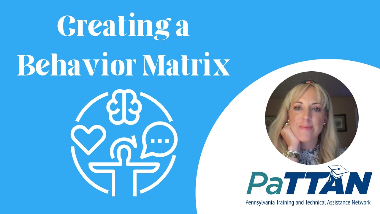 Creating a Behavior Matrix | Popup Practices
