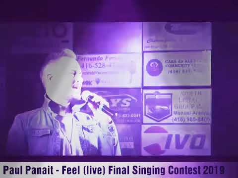 Paul Panait - Feel (live) Singing Contest 2019