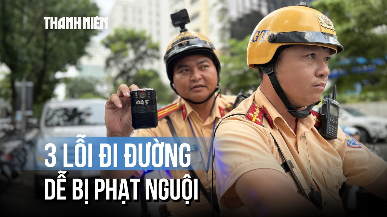 3 lỗi người đi đường không để ý, dễ bị phạt nguội ở TP.HCM