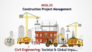 Construction Project Management I Civil Engineering Societal & Global Impact