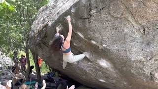 Video thumbnail of Kobe Tai, V8. Leavenworth