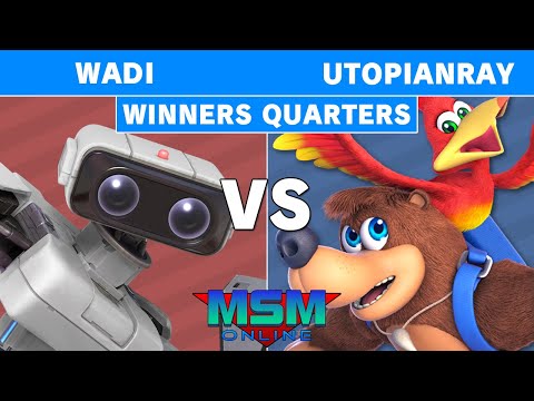 MSM Online 42 - WaDi (ROB) Vs. UtopianRay (Banjo) Winners Quarters - Smash Ultimate