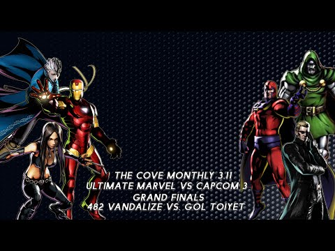 The Cove Monthly 3.11 UMvC3 Grand Finals - 482|Vandalize vs GoL|Toiyet
