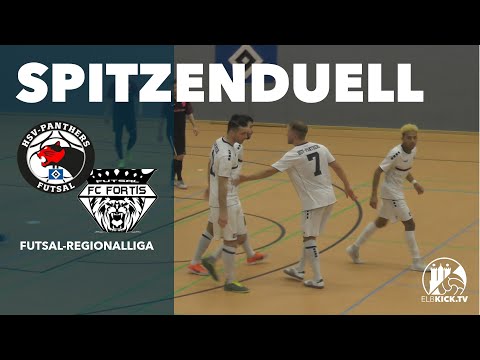 Panthers drehen Rückstand im Spitzenspiel | HSV-Panthers – FC Fortis (Futsal-Regionalliga Nord)