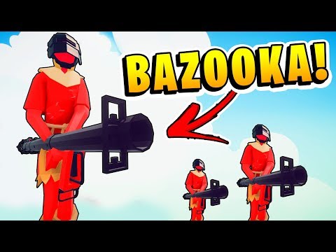 TABS - RPG BAZOOKA Units Are Hilarious! ROCKET JUMP! - Totally Accurate Battle Simulator