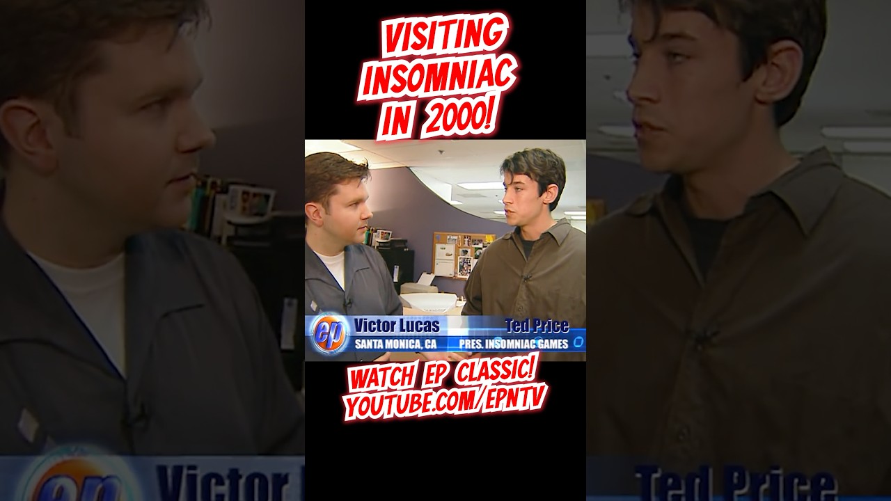 EP heads to @insomniacgames to check out #Spyro3! EP Classic is presented by @PNPGamesOfficial!