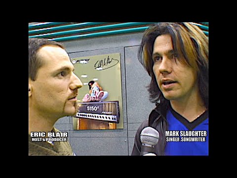 MARK SLAUGHTER & ERIC BLAIR 1999 NAMM (DANA STRUM ,Randy Rhoads & JAKE E. LEE )