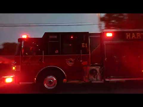 Hartselle fire truck responding