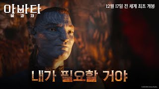 [아바타: 불과 재] 쿼리치와 바랑의 동맹 준비? "내가 필요할 거야"