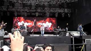 Laura Pausini - Alzando Nuestros Brazos (Prueba de sonido 27/09/09)