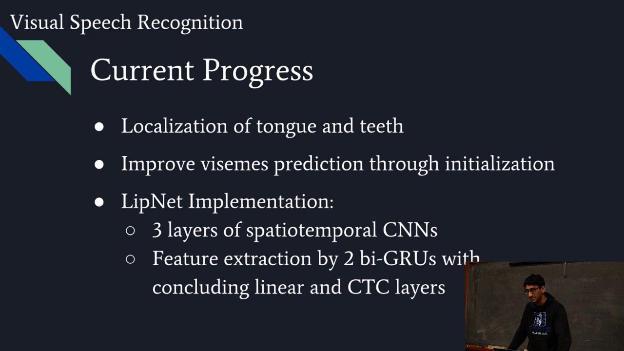 M/12 Visual Speech recognition