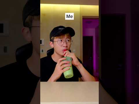 How to drink bubble tea