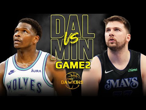 Minnesota Timberwolves vs Dallas Mavericks Game 2 Full Highlights | 2024 WCF | FreeDawkins