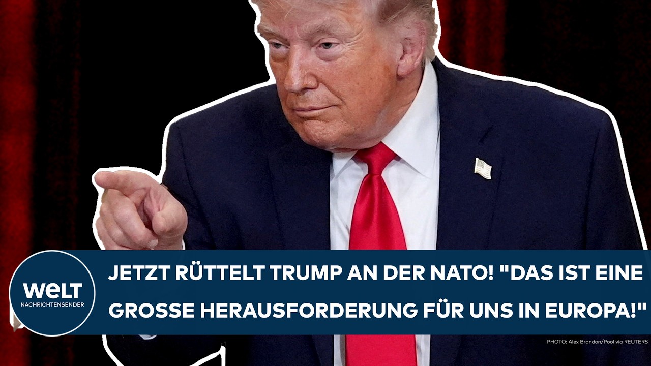 IRAN-KRIEG: Jetzt rüttelt Trump an der Nato! "Das ist eine große Herausforderung für uns in Europa!"