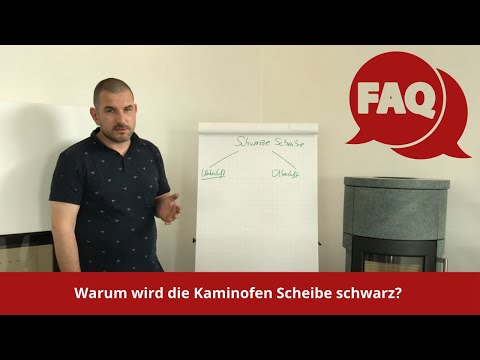 Schwarze Kaminofen Scheiben? Warum wird die Scheibe meines Kaminofens schwarz?