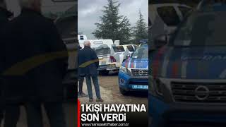 Sarıgöl'de 1 kişi hayatına son verdi