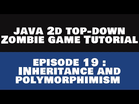 Java2d Topdown Zombiegame Tutorial 19 Inheritance In Java Game Programming Remastered