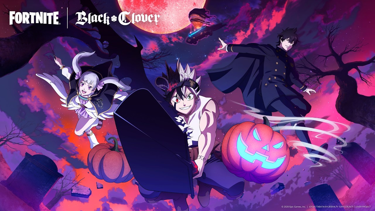 Black Clover is coming to Fortnite!