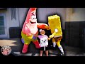 Have you EVER seen SpongeBob & Patrick so happy!? | Universal Studios Hollywood