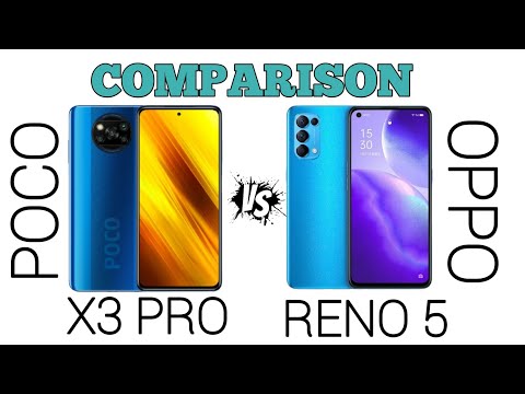 Xiaomi Poco X3 Pro Vs Oppo Reno 5 Comparison