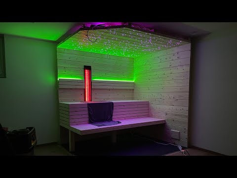 Sauna selber bauen Teil 3 - Sitzbank und Rückenlehne