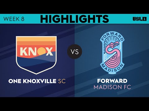 5.3.23 | One Knoxville vs. Forward Madison FC - Game Highlights