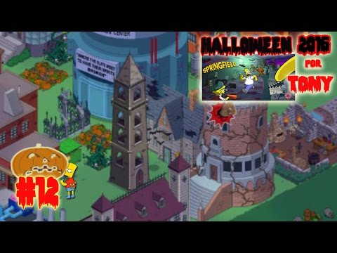 Los Simpson Springfield "Halloween'16: Cap. 12 - Parque Construcción (Nv. 5) y SMA (Nv. 3)" por Tony