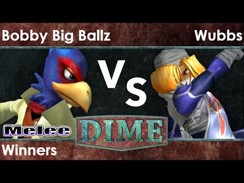 DIME 22 - Bobby Big Ballz (Falco) vs Wubbs (Sheik) Winners - Melee