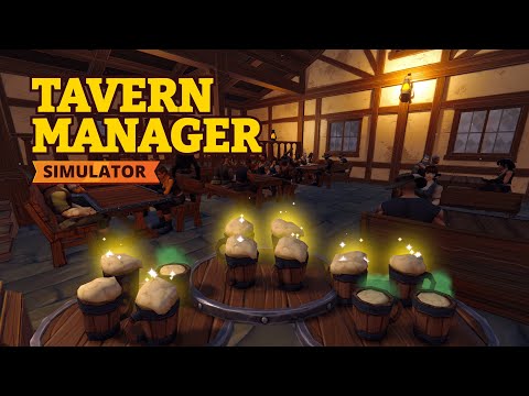 Tavern Manager Simulator - Release Date Trailer