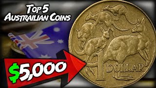 Top 5 Australian Coins Worth BIG MONEY - Most Valuable Coins from Australia