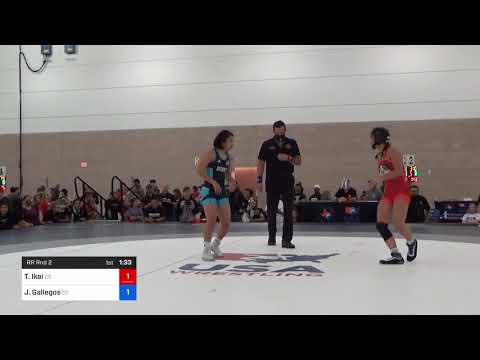 53 Kg Rr Rnd 2 - Tiare Ikei, Co Vs Jaslynn Gallegos, Co
